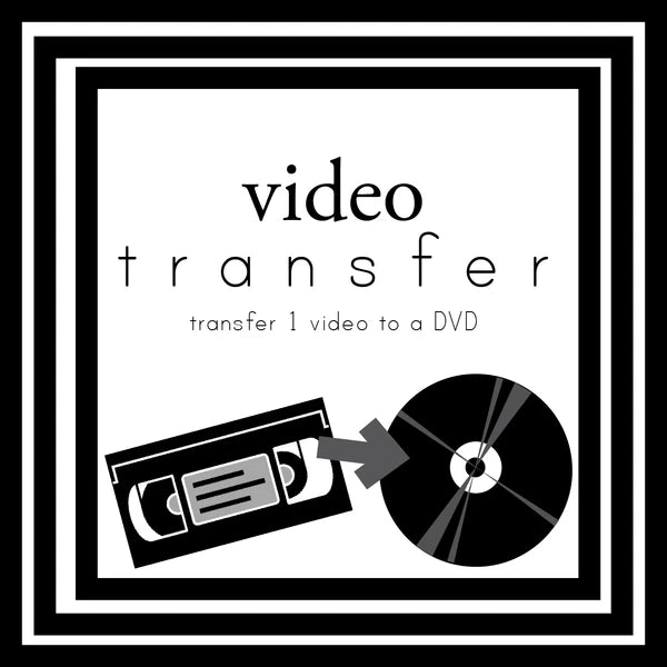 Video Tapes to DVD Transfers