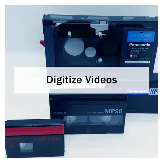 Video Tapes to Digital (MP4 files)