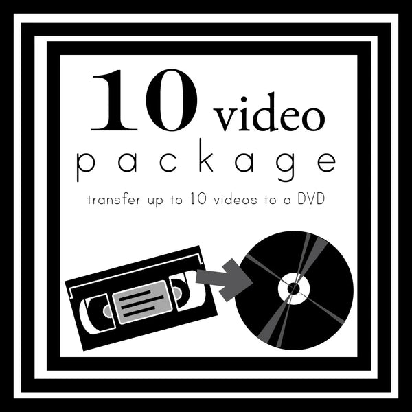 Video Tapes to DVD Transfers