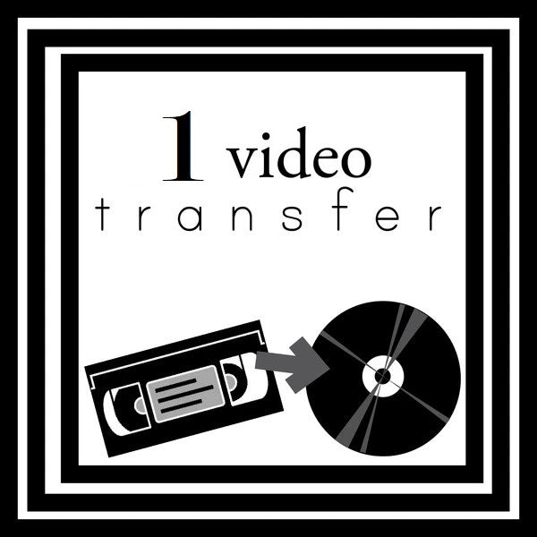 Video Tapes to DVD Transfers